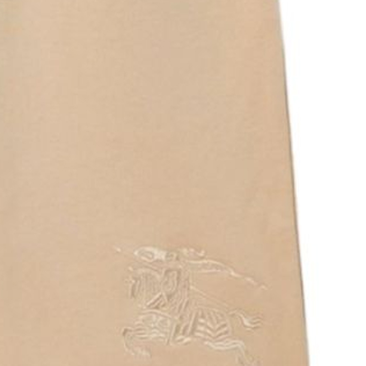 Burberry SS23 Letter Print Casual Straight Shorts Khaki . 80727471 圖 5