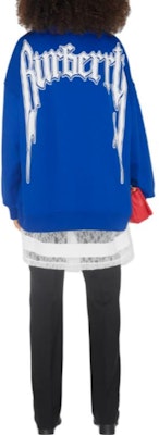 博柏利 SS23 字母印花男女同款休闲卫衣 深海军蓝色. 80696131 Shop 博柏利 SS23 字母印花男女同款休闲卫衣 深海军蓝色. 80696131