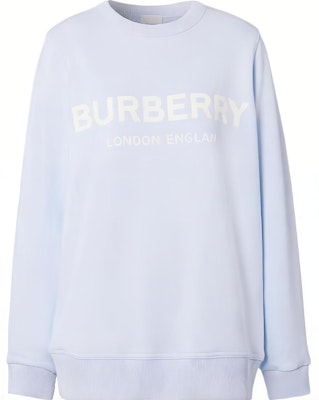 バーバリー SS23 ライトブルーロゴクルーネック長袖スウェット メンズ. 8038548 Buy バーバリー SS23 ライトブルーロゴクルーネック長袖スウェット メンズ. 8038548