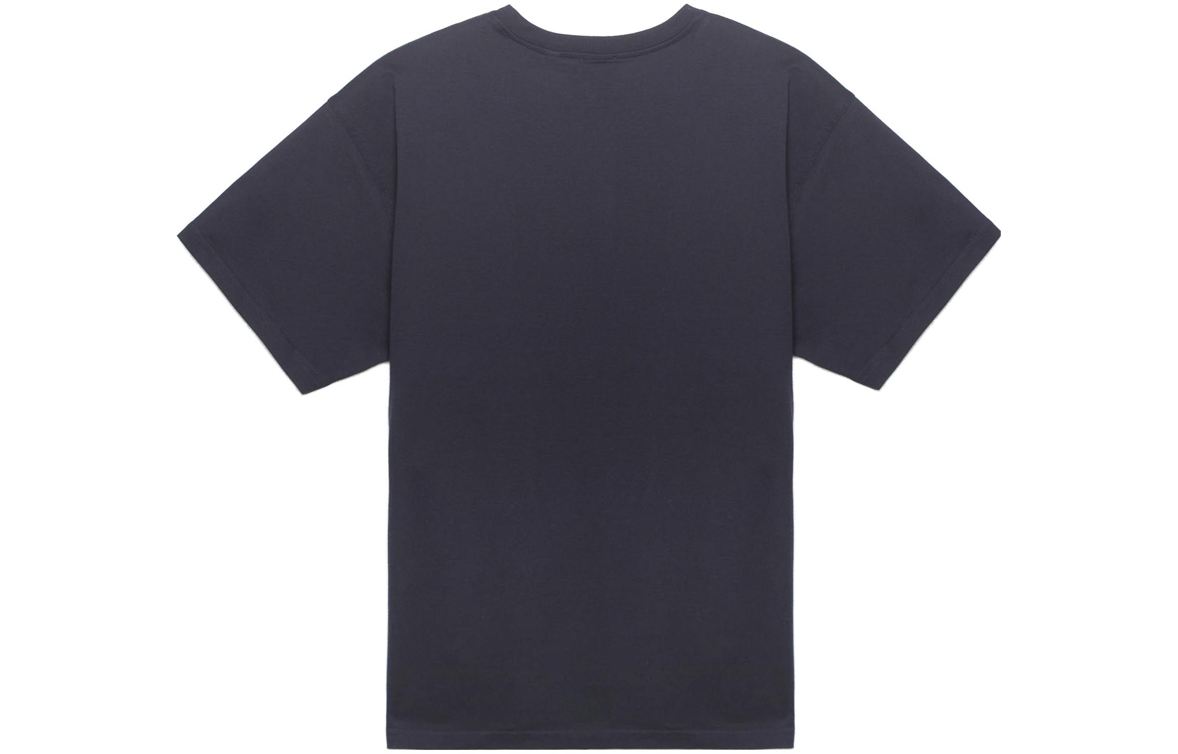 Burberry SS23 Logo Applique Navy Blue Crewneck Short Sleeve T-Shirt for Men. 80688011 圖 3