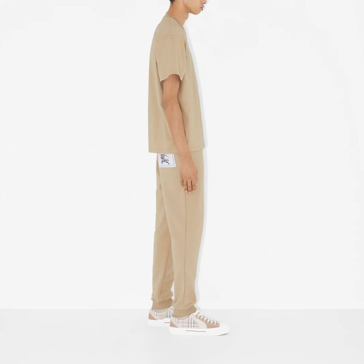 Burberry SS23 Logo Patch Crewneck Pullover T-Shirt Men’s Khaki. 80685001 圖 6