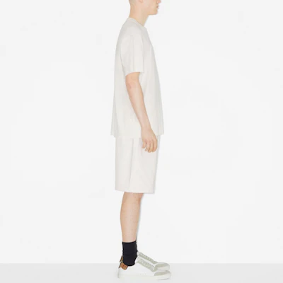 Burberry SS23 Logo Print Casual Straight Shorts White/Grey for Men. 80706521 Purchase Burberry SS23 Logo Print Casual Straight Shorts White/Grey for Men. 80706521