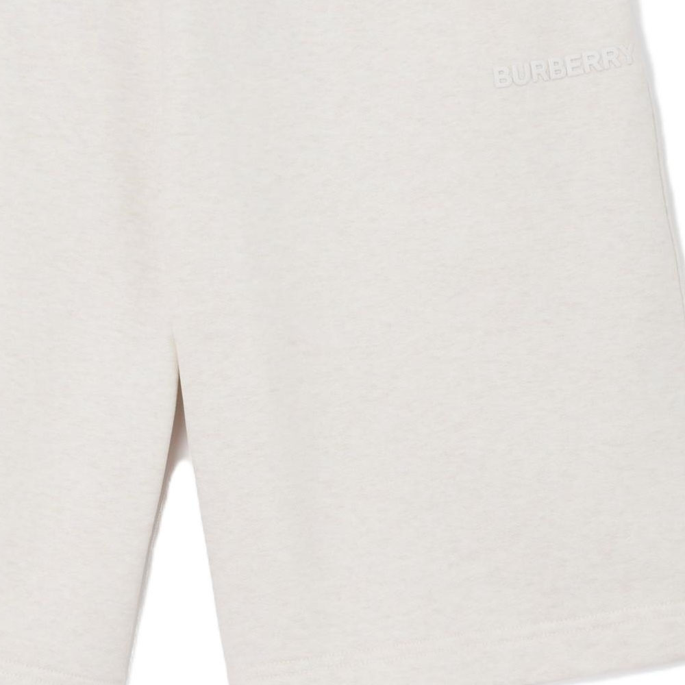 Burberry SS23 Logo Print Casual Straight Shorts White/Grey for Men. 80706521 圖 7