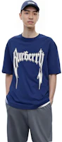 Lookbook Burberry SS23 Logo Print Crewneck T-Shirt Navy Blue - Fashion Casual Tee 80701361