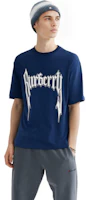 Purchase Burberry SS23 Logo Print Crewneck T-Shirt Navy Blue - Fashion Casual Tee 80701361
