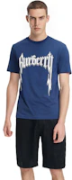 Cheap Burberry SS23 Logo Print Crewneck T-Shirt Navy Blue - Fashion Casual Tee 80701361