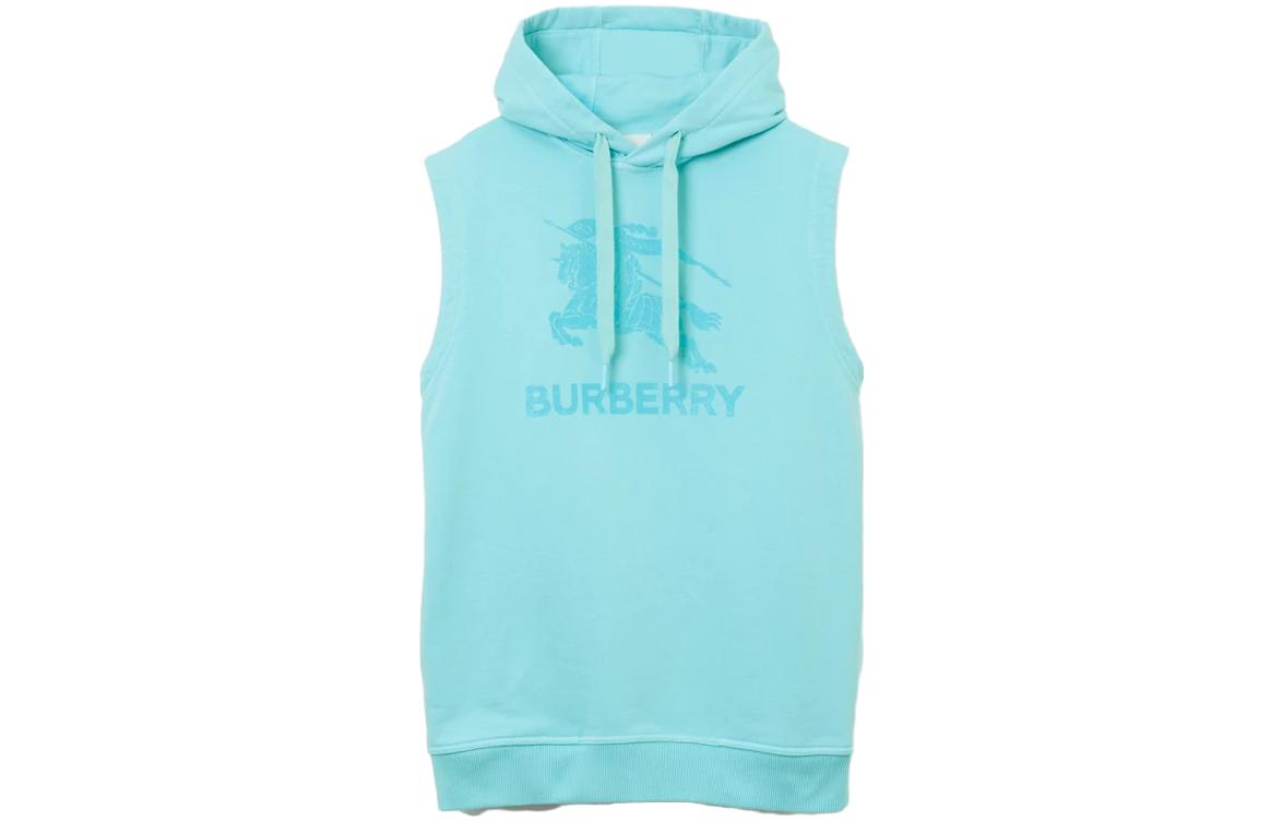 Order 버버리 SS23 로고 프린트 드로스트링 후디 블루 패션 80714371