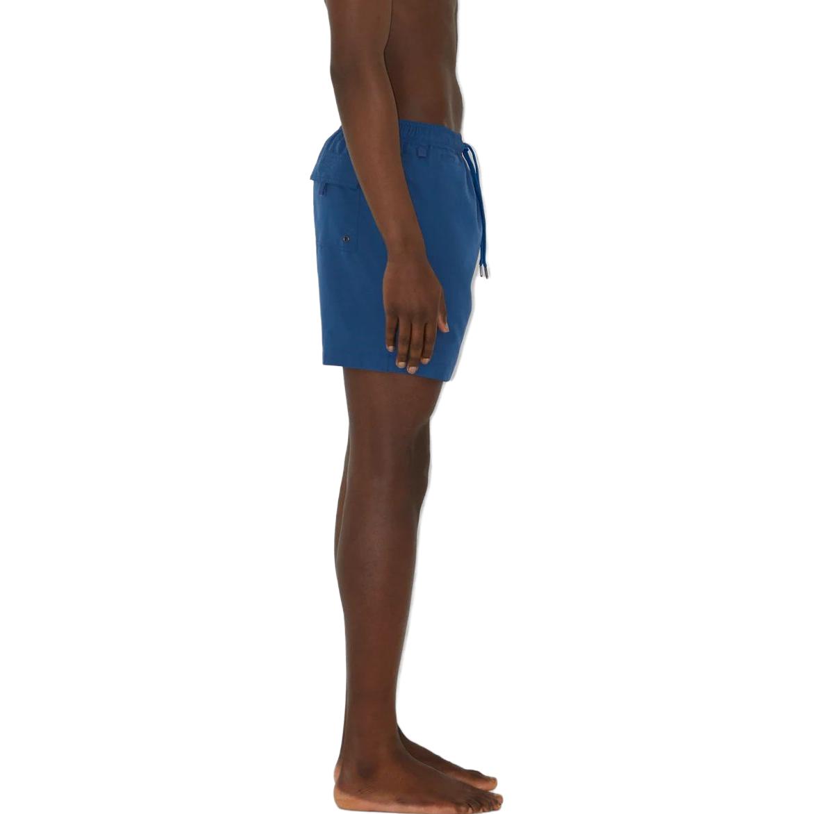 Burberry SS23 Logo Print Drawstring Straight Beach Shorts Navy - . 80707791 圖 5