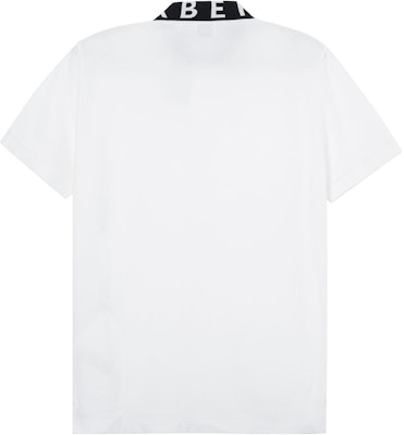 Burberry SS23 Logo Print Short Sleeve Polo Shirt White. 80675371 Lookbook Burberry SS23 Logo Print Short Sleeve Polo Shirt White. 80675371