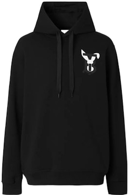 Burberry SS23 Lunar New Year Rabbit Hoodie Black Pullover Sweatshirt 80635641 Buy Burberry SS23 Lunar New Year Rabbit Hoodie Black Pullover Sweatshirt 80635641