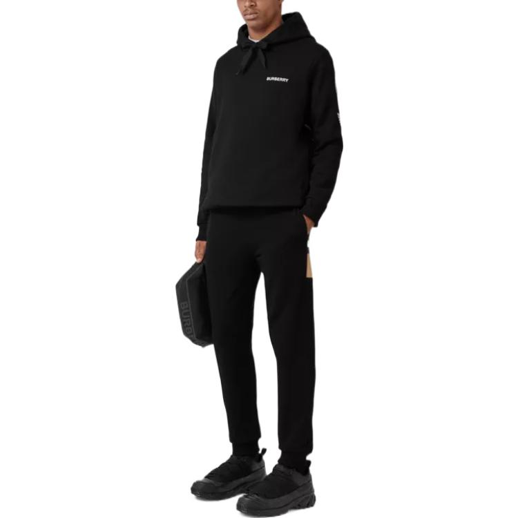 Purchase Burberry SS23 Pantalones Jogger Año Nuevo Lunar Conejo Negros. 80635601