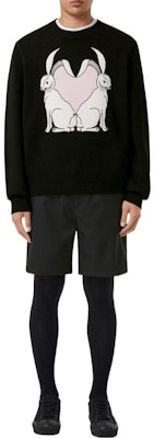 博柏利 2023 春夏兔年黑色针织圆领毛衣. 80640751 Lookbook 博柏利 2023 春夏兔年黑色针织圆领毛衣. 80640751