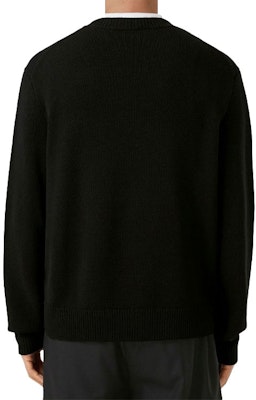 博柏利 2023 春夏兔年黑色针织圆领毛衣. 80640751 Shop 博柏利 2023 春夏兔年黑色针织圆领毛衣. 80640751