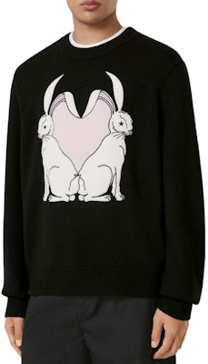 博柏利 2023 春夏兔年黑色针织圆领毛衣. 80640751 Purchase 博柏利 2023 春夏兔年黑色针织圆领毛衣. 80640751