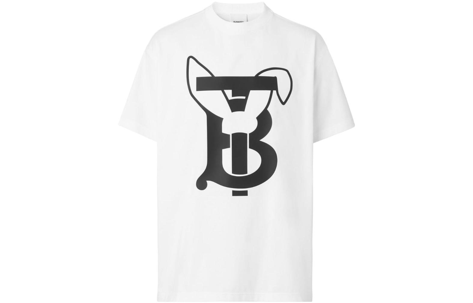 Burberry SS23 Lunar New Year Rabbit Logo Graphic T-Shirt White (). 80635231 圖 2
