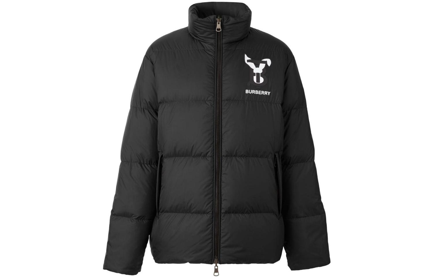 Burberry SS23 Lunar New Year Reversible Logo Print Jacket Black Menswear 80639421 圖 2