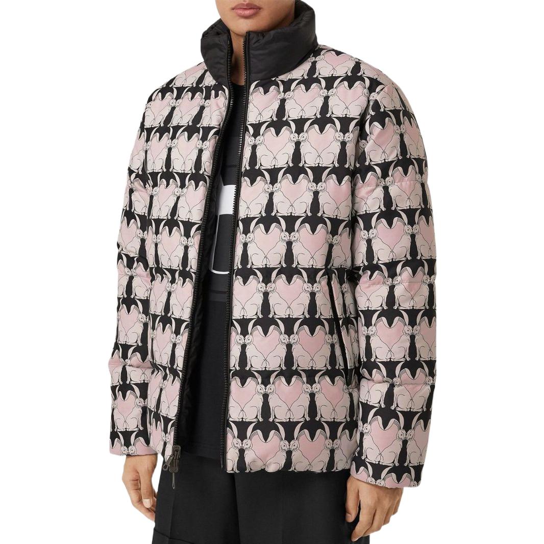 Burberry SS23 Lunar New Year Reversible Logo Print Jacket Black Menswear 80639421 圖 5