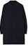 Buy Burberry SS23 Mens Smoky Navy Blue Long Coat with Equestrian Logo Patch. 80674711