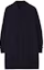 Order Burberry SS23 Mens Smoky Navy Blue Long Coat with Equestrian Logo Patch. 80674711