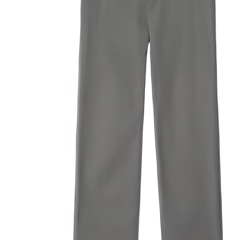 Burberry SS23 Mid-Waist Straight-Leg Zip Casual Pants Flint Gray Men’s. 80640511 圖 7