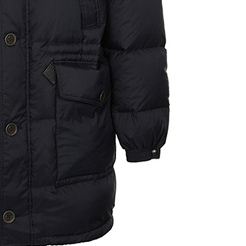 Burberry SS23 Navy Blue  Duck Down Hooded Outdoor Long Puffer Coat. 39982411 圖 8