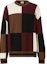 Buy Burberry SS23 Oversized Check Wool Blend Sweater Dark Birch Brown. 80622531