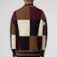 Shop Burberry SS23 Oversized Check Wool Blend Sweater Dark Birch Brown. 80622531