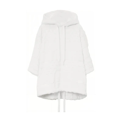 Burberry SS23 Pattern Hoodie Short Sleeve White Sweatshirt. 80712471