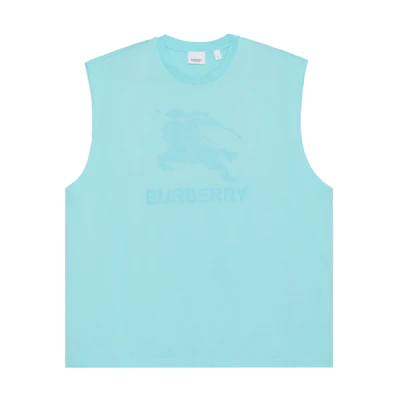 Burberry SS23 Pattern Print Crewneck Pullover Vest Men’s Blue 80714411