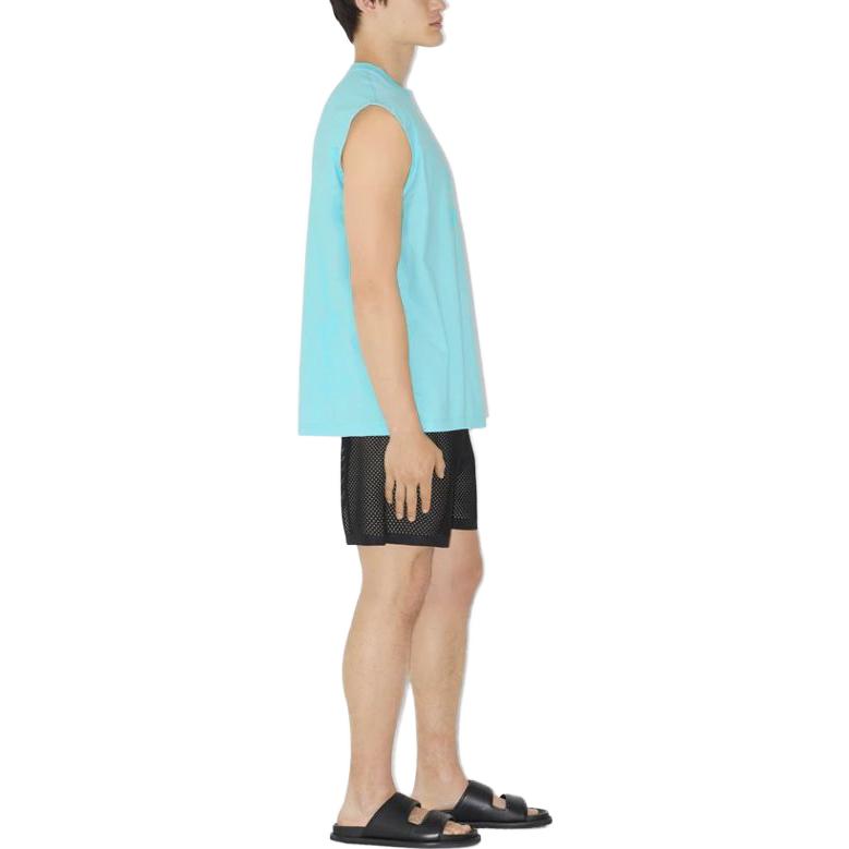 Purchase Burberry SS23 Rompi Crewneck Motif Pria Biru. 80714411