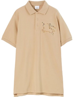 Burberry SS23 Pattern Print Short-Sleeve Pullover Polo Shirt Brown 80727041 Order Burberry SS23 Pattern Print Short-Sleeve Pullover Polo Shirt Brown 80727041
