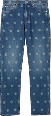 Burberry SS23 Polka Dot Print Washed Denim Jeans Men’s Blue. 80676381 Buy Burberry SS23 Polka Dot Print Washed Denim Jeans Men’s Blue. 80676381