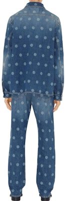 Burberry SS23 Polka Dot Print Washed Denim Jeans Men’s Blue. 80676381 Shop Burberry SS23 Polka Dot Print Washed Denim Jeans Men’s Blue. 80676381