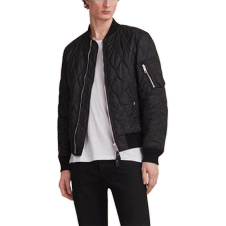 Burberry SS23 Quilted Long Sleeve Jacket Black Outerwear 39987741