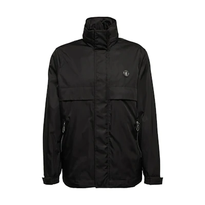 Burberry SS23 Solid Color Black Hooded Casual Jacket Coat 80440231