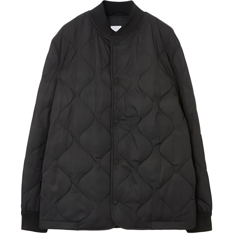 Burberry SS23 Solid Color Button-Up Bomber Jacket  Long-Sleeve Coat 80637191