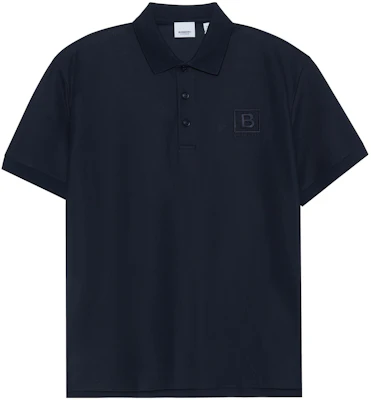 버버리 SS23 자수 로고 네이비 반팔 폴로 셔츠. 80530251 Buy 버버리 SS23 자수 로고 네이비 반팔 폴로 셔츠. 80530251
