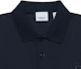 Cheap 버버리 SS23 자수 로고 네이비 반팔 폴로 셔츠. 80530251