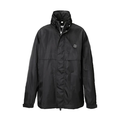 Burberry SS23 Solid Color Hooded Long Sleeve Jacket Men’s Black 8044023-A1189-AABC-306A