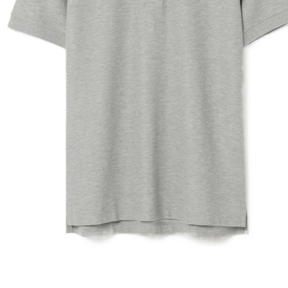 Burberry SS23 Solid Color Short-Sleeve Polo Shirt Men’s Gray 80687271 圖 7