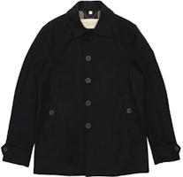 Burberry SS23 Solid Color Single-Breasted Jacket Navy Blue 39288121 Burberry SS23 Solid Color Single-Breasted Jacket Navy Blue 39288121