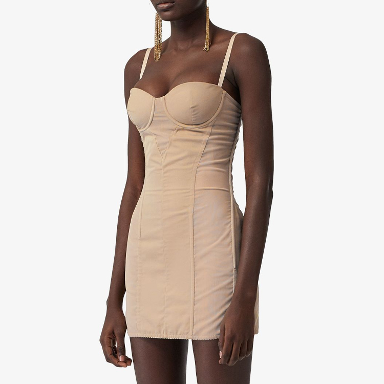 Burberry SS23 Solid Color Sleeveless Corset Dress Yellow. 80166411 圖 5