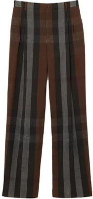 Burberry SS23 Striped High-Waist Straight-Leg Casual Pants Brown Men. 80701541 Buy Burberry SS23 Striped High-Waist Straight-Leg Casual Pants Brown Men. 80701541
