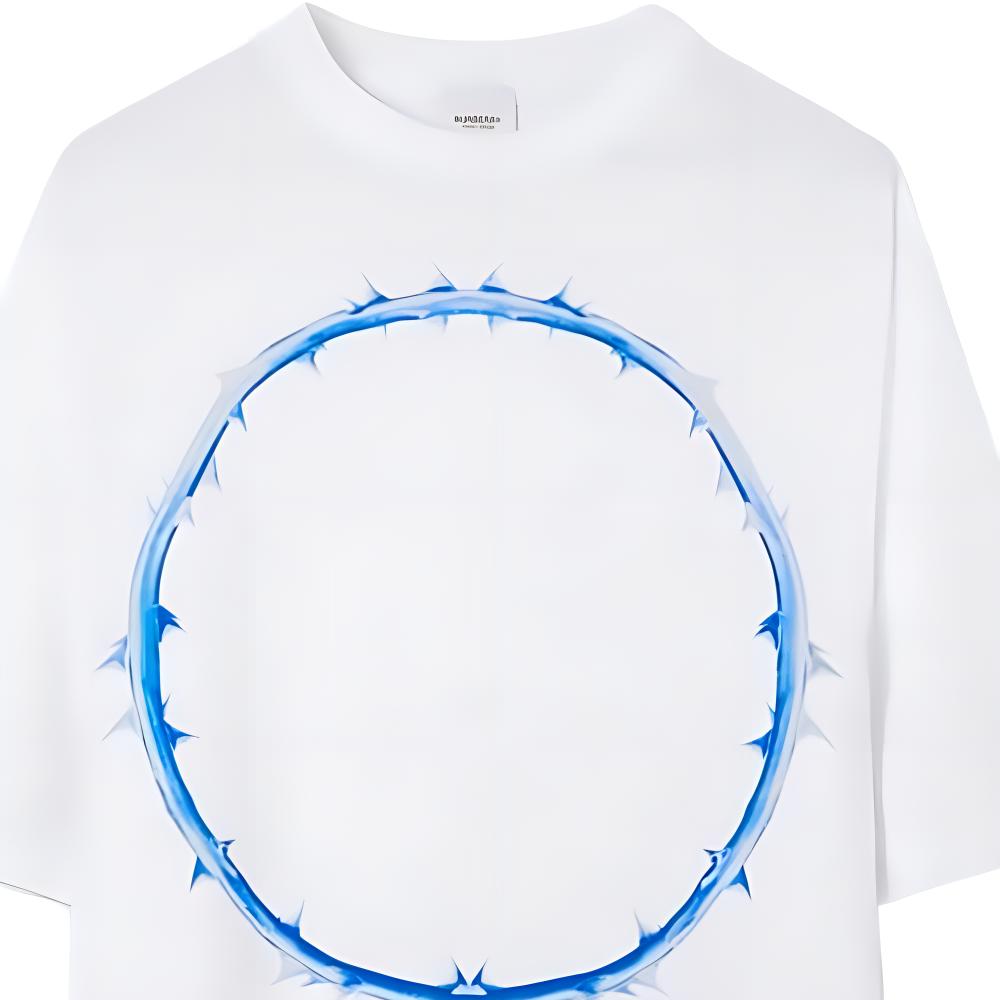 Burberry SS23 Thorn Crest Logo Print Crewneck T-Shirt White (). 80701461 圖 6