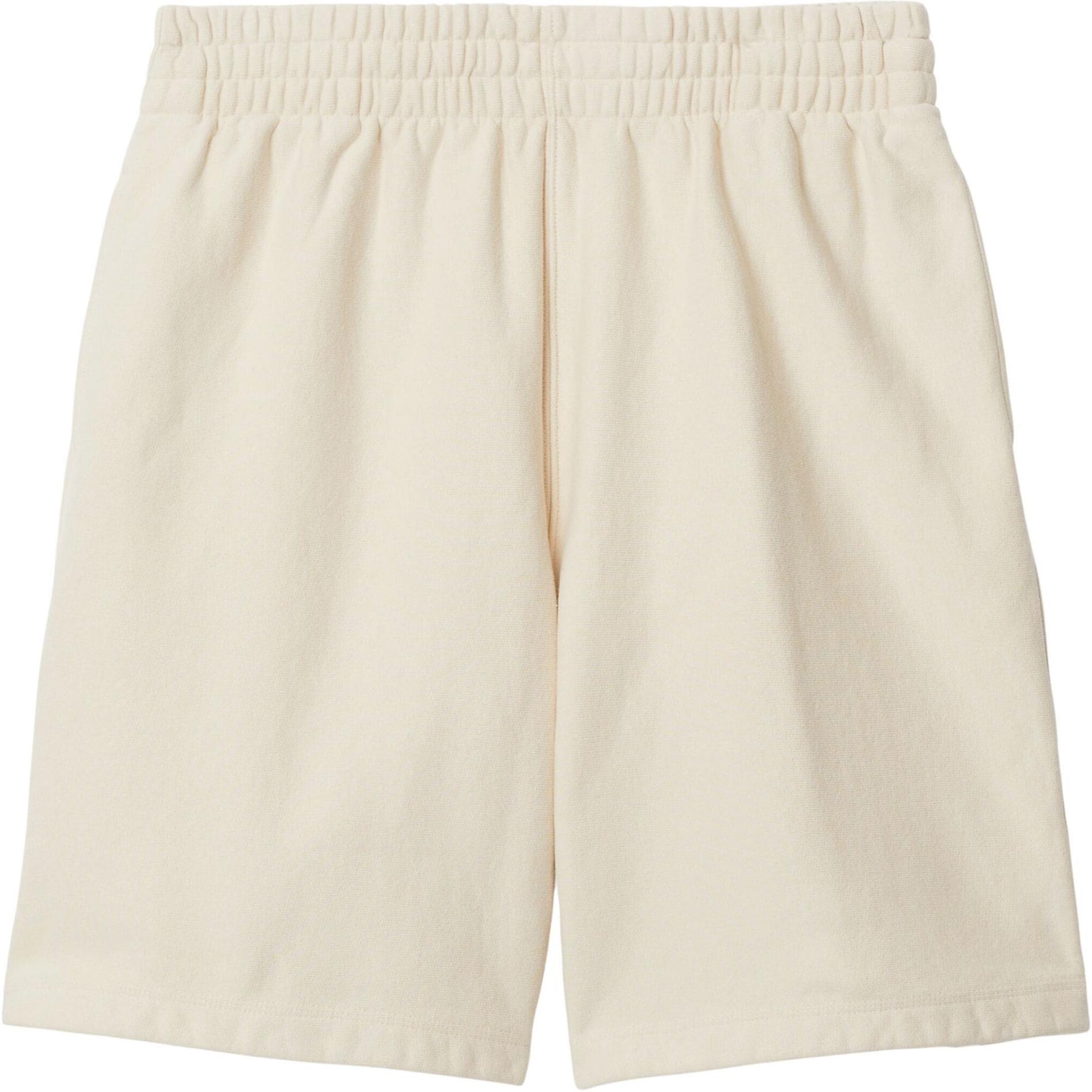 Burberry SS24  Beige Relaxed Fit Elastic Waist Casual Shorts. 80812311