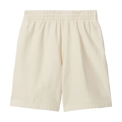 Burberry SS24 Beige Relaxed Fit Elastic Waist Casual Shorts. 80812311