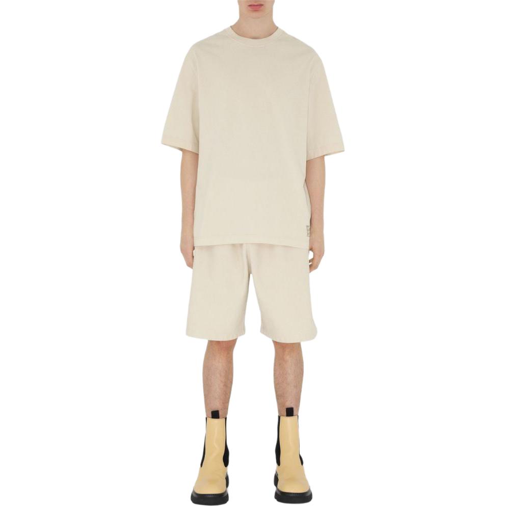 Burberry SS24  Beige Relaxed Fit Elastic Waist Casual Shorts. 80812311 圖 4