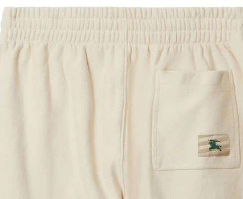 Burberry SS24 Beige Shorts Relajados con Cintura Elástica Casual. 80812311 Sizing Burberry SS24 Beige Shorts Relajados con Cintura Elástica Casual. 80812311