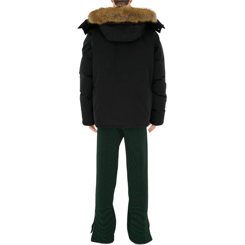 Purchase バーバリー SS24 ブラック フード付き ジップアップ ダウンジャケット 80805021