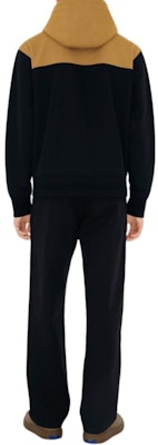 バーバリー SS24 ロゴ刺繍&ジッパー付きブラックフーディー. 80990801 Shop バーバリー SS24 ロゴ刺繍&ジッパー付きブラックフーディー. 80990801